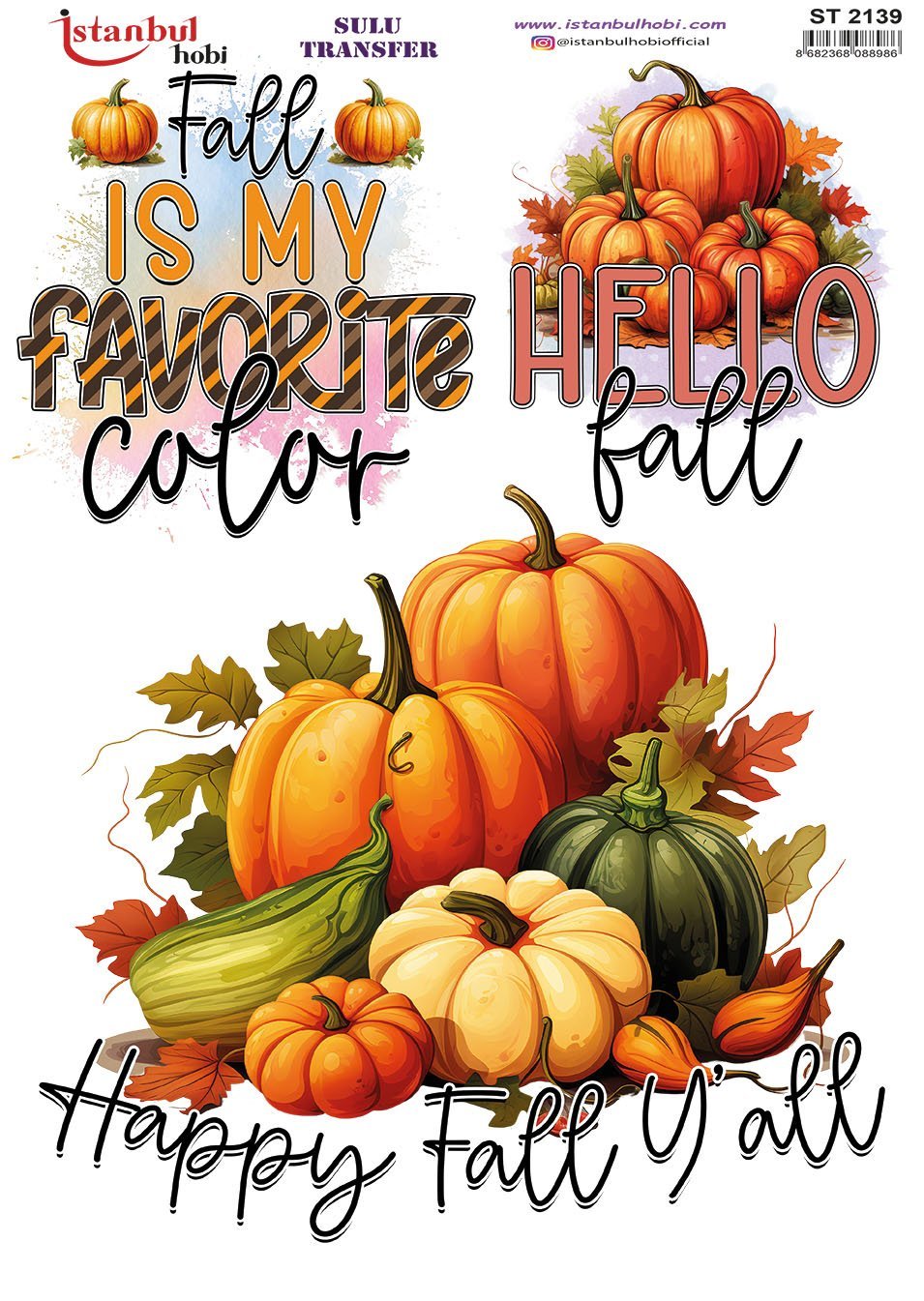 Sulu Transfer Kağıdı 25x35cm ST-2139