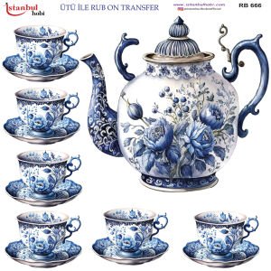 Ütü İle Rub On Transfer 30x30cm RB666