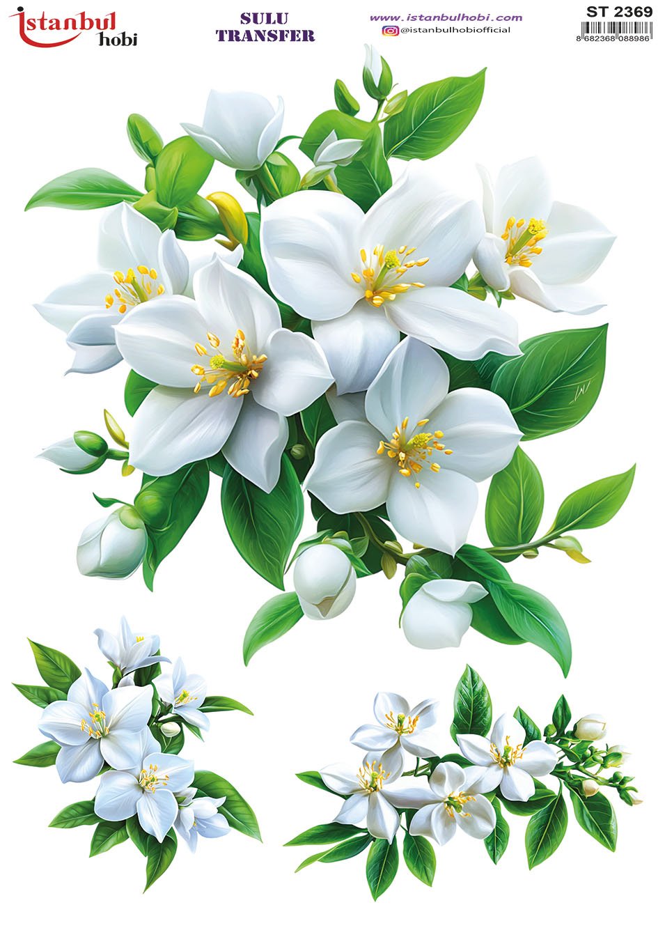 Sulu Transfer Kağıdı 25x35cm ST-2369