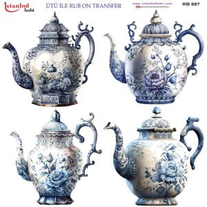 Ütü İle Rub On Transfer 30x30cm RB667