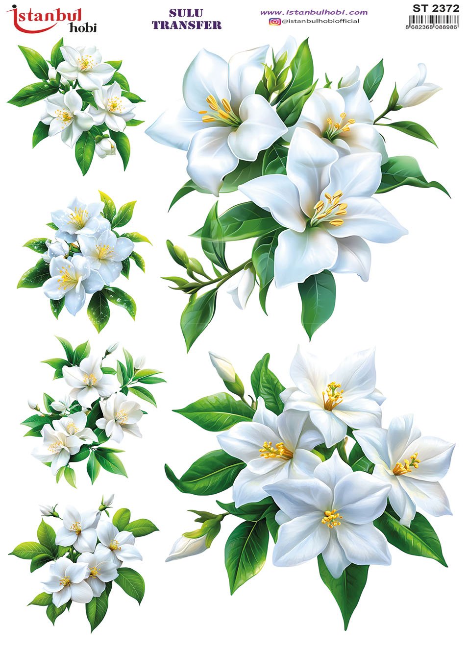 Sulu Transfer Kağıdı 25x35cm ST-2372