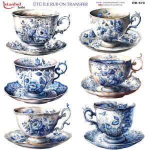 Ütü İle Rub On Transfer 30x30cm RB670