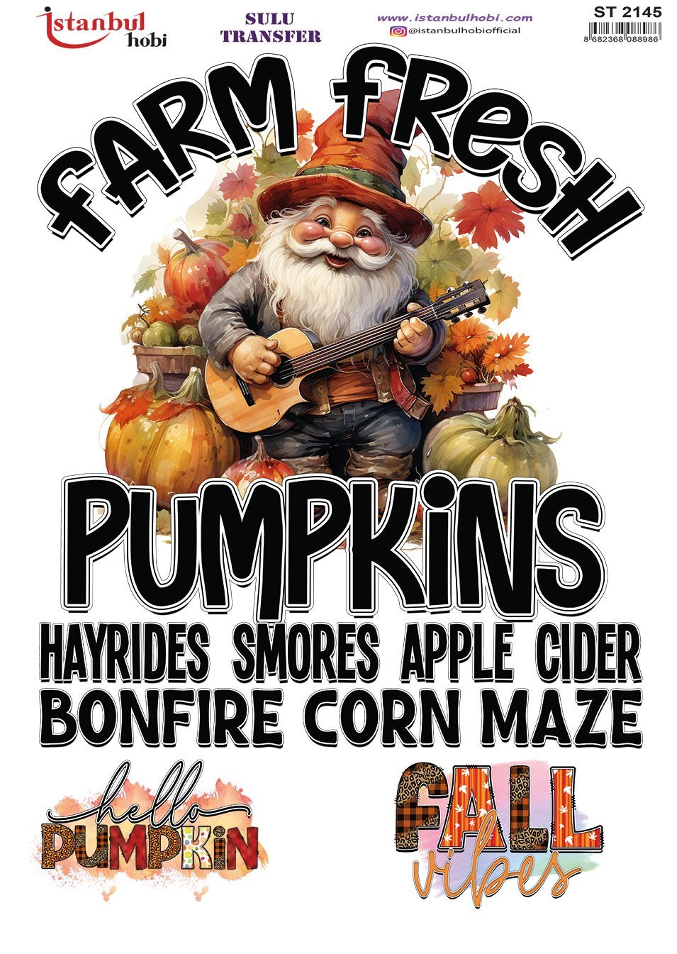 Sulu Transfer Kağıdı 25x35cm ST-2145