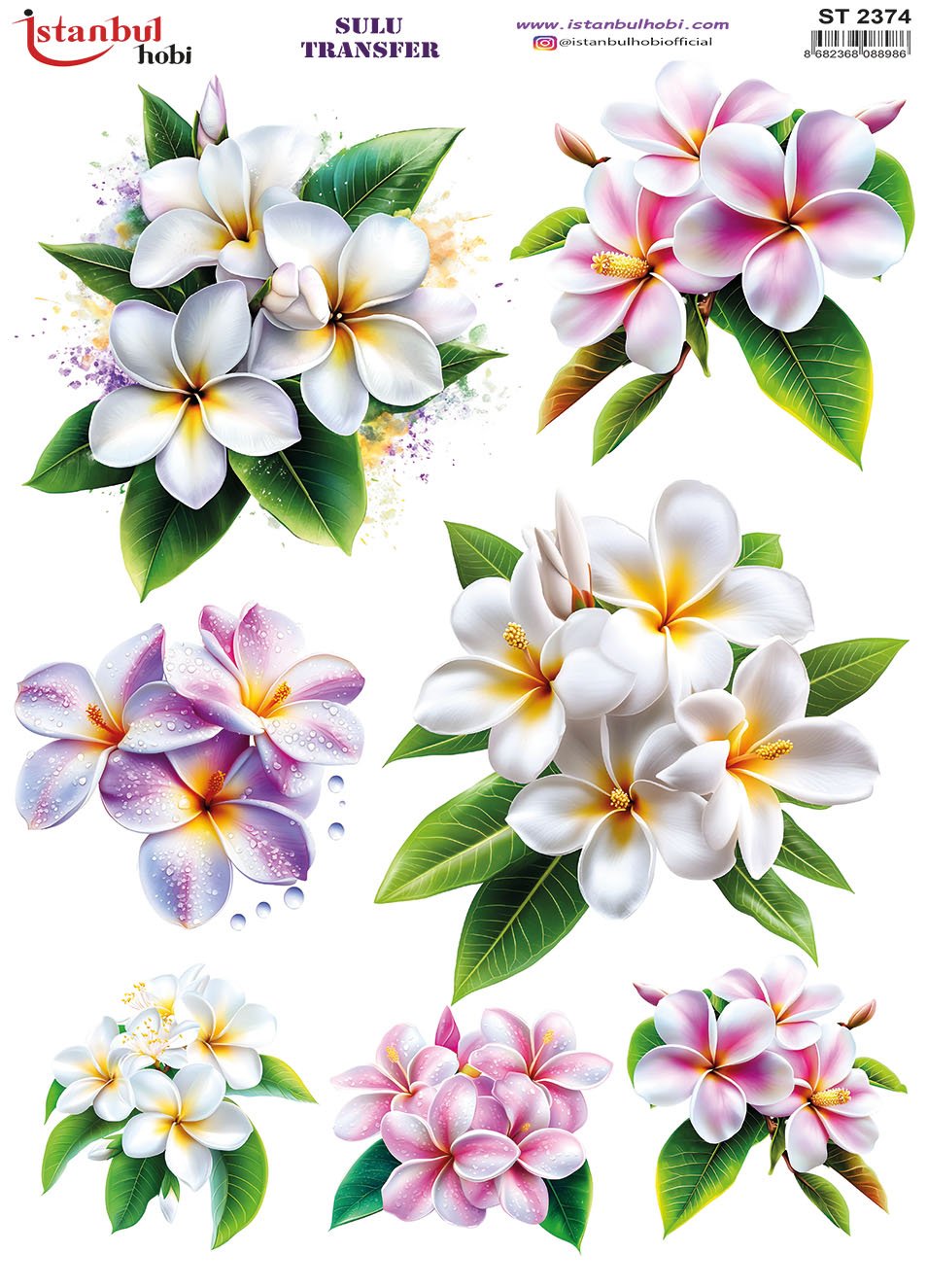 Sulu Transfer Kağıdı 25x35cm ST-2374