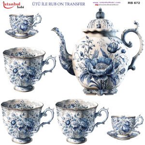 Ütü İle Rub On Transfer 30x30cm RB672