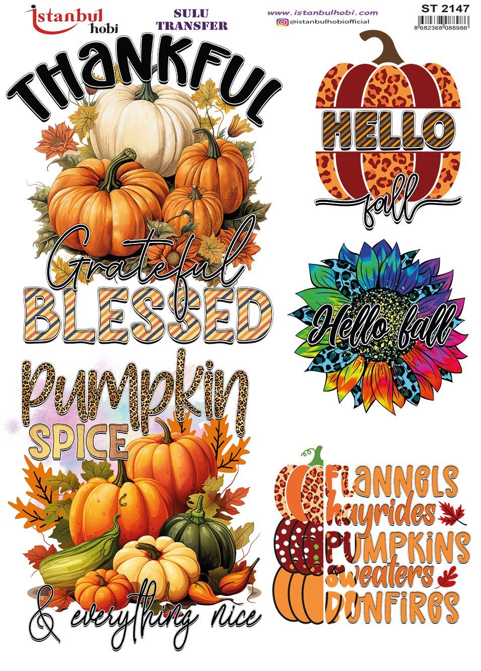 Sulu Transfer Kağıdı 25x35cm ST-2147