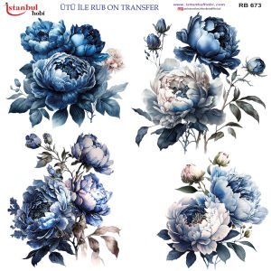 Ütü İle Rub On Transfer 30x30cm RB673