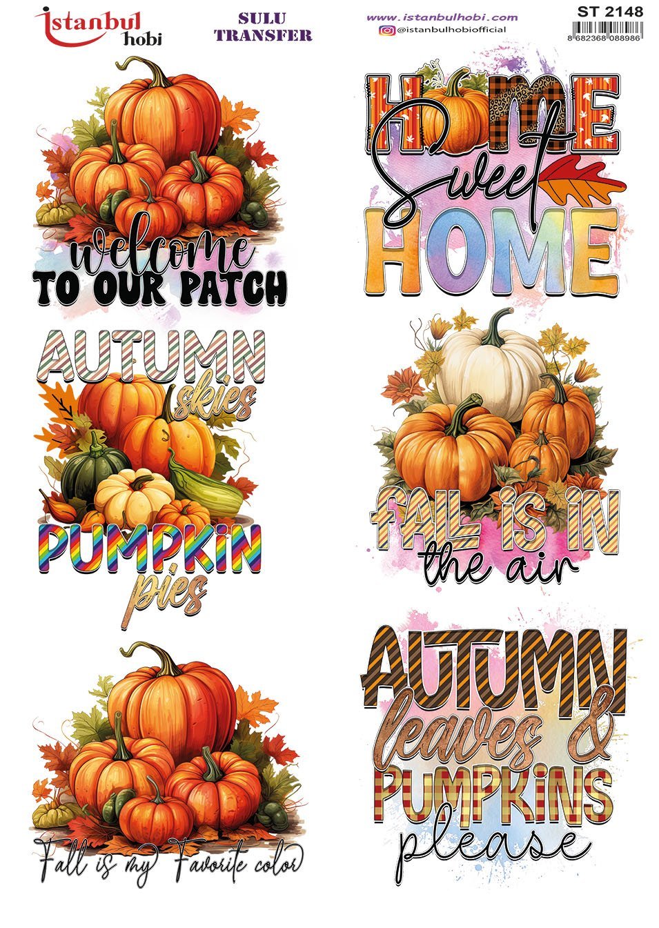 Sulu Transfer Kağıdı 25x35cm ST-2148