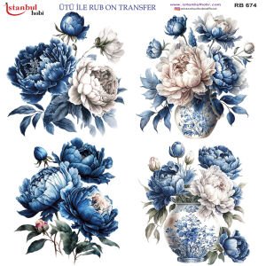 Ütü İle Rub On Transfer 30x30cm RB674