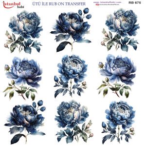 Ütü İle Rub On Transfer 30x30cm RB675