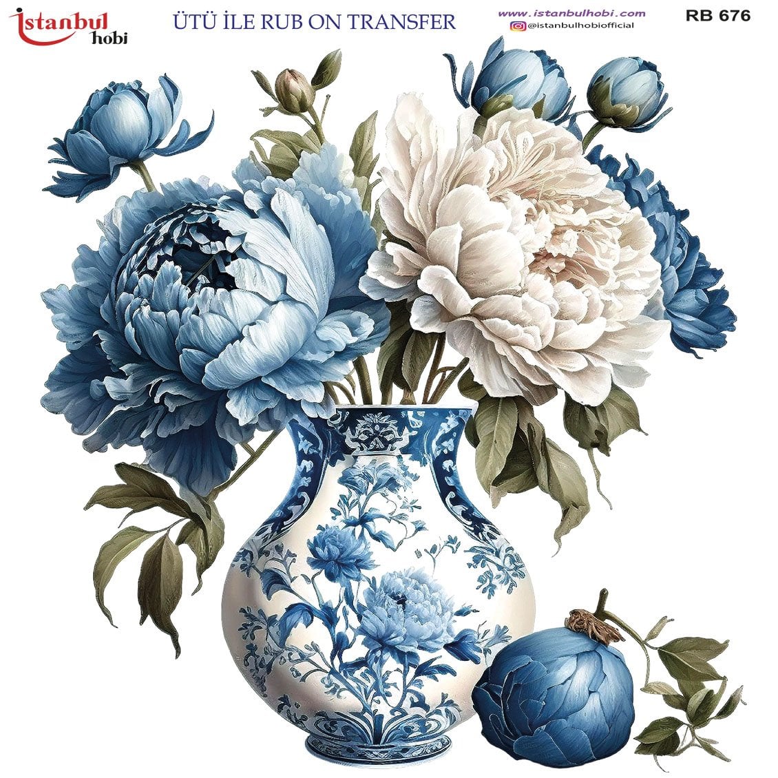 Ütü İle Rub On Transfer 30x30cm RB676