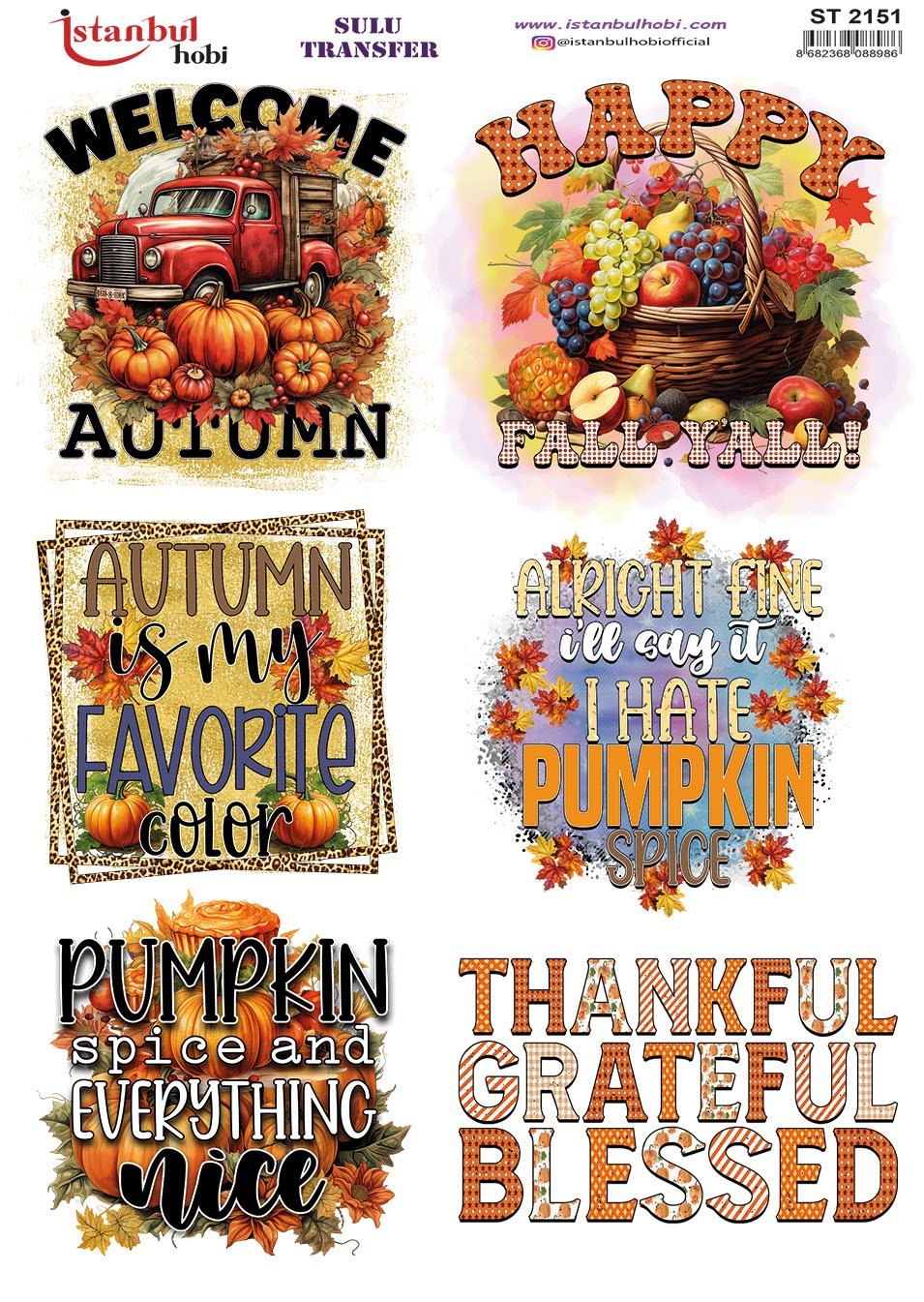 Sulu Transfer Kağıdı 25x35cm ST-2151