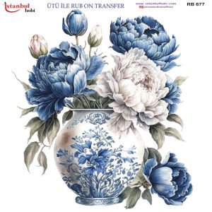 Ütü İle Rub On Transfer 30x30cm RB677