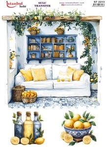 Sulu Transfer Kağıdı 25x35cm ST-2213