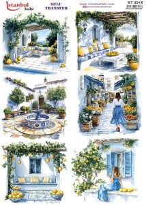 Sulu Transfer Kağıdı 25x35cm ST-2215