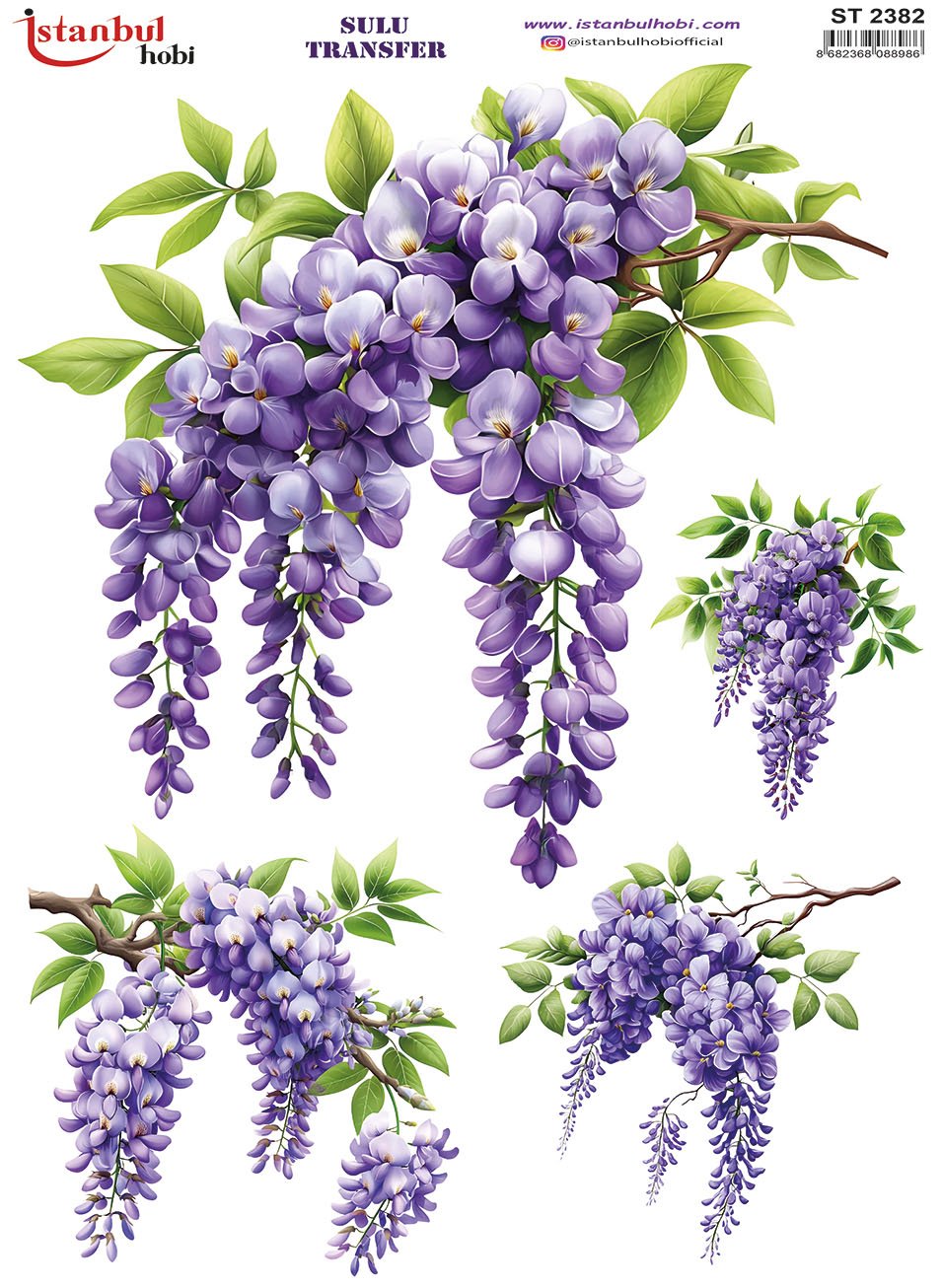 Sulu Transfer Kağıdı 25x35cm ST-2382