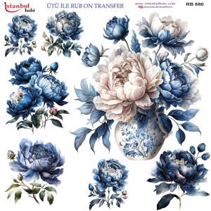 Ütü İle Rub On Transfer 30x30cm RB680