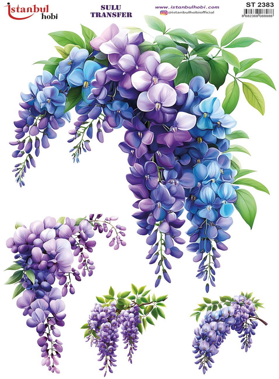 Sulu Transfer Kağıdı 25x35cm ST-2383