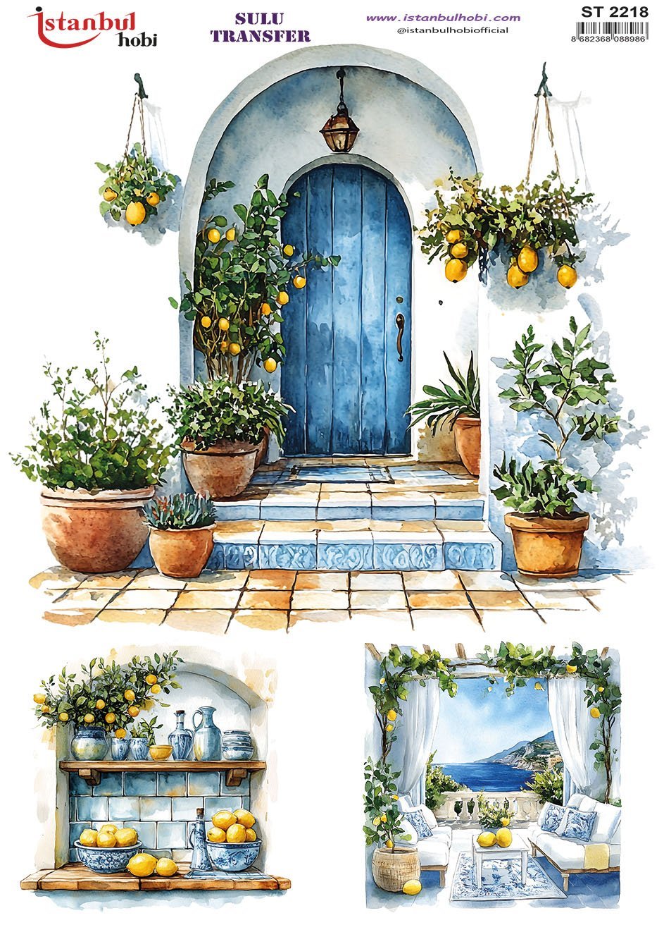 Sulu Transfer Kağıdı 25x35cm ST-2218