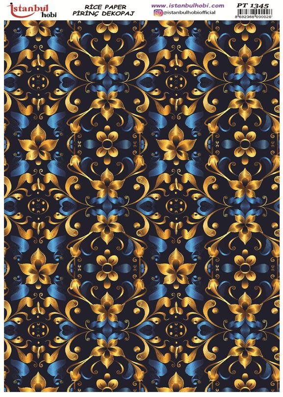 Pirinç Dekopaj Kağıdı 30x42cm PT-1345