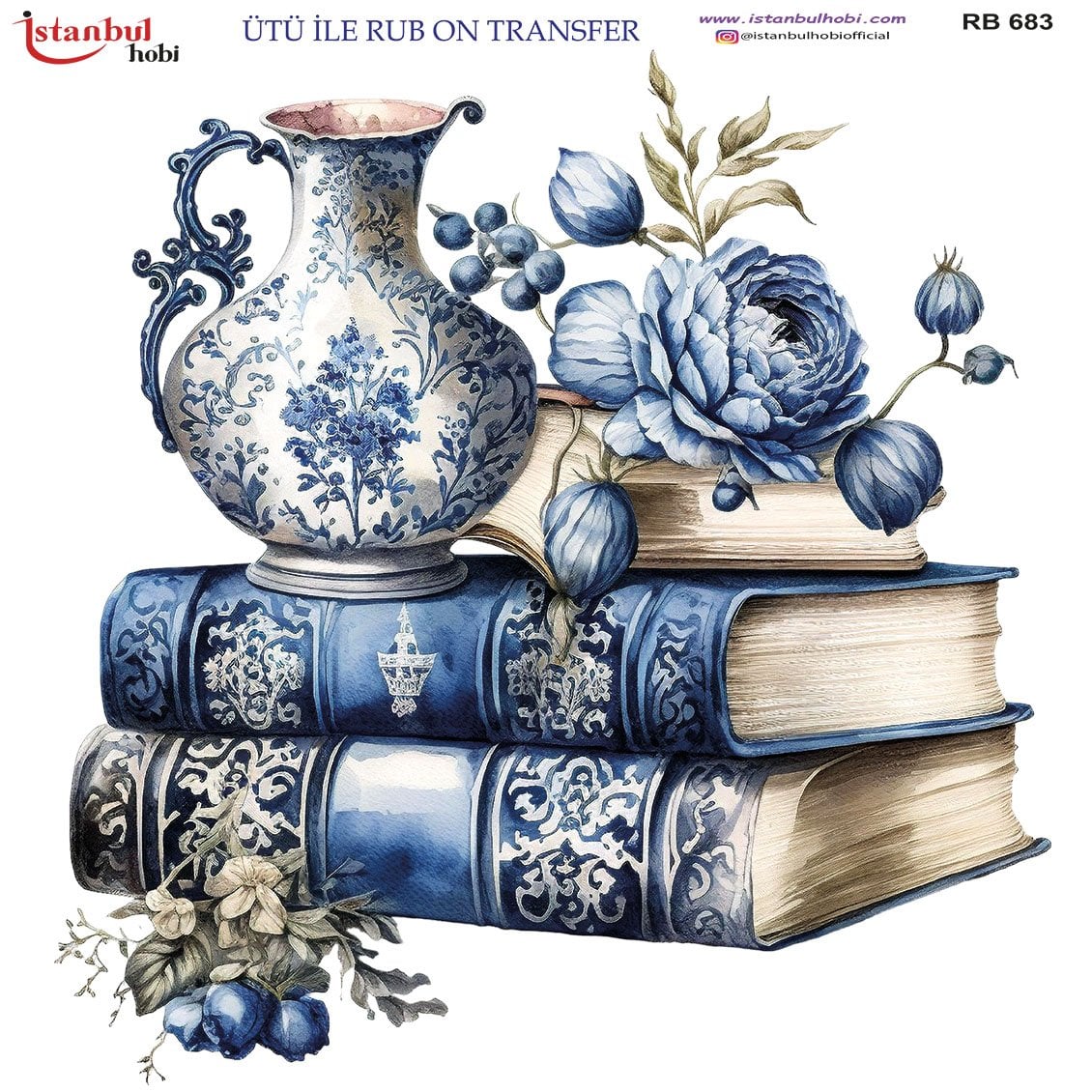 Ütü İle Rub On Transfer 30x30cm RB683