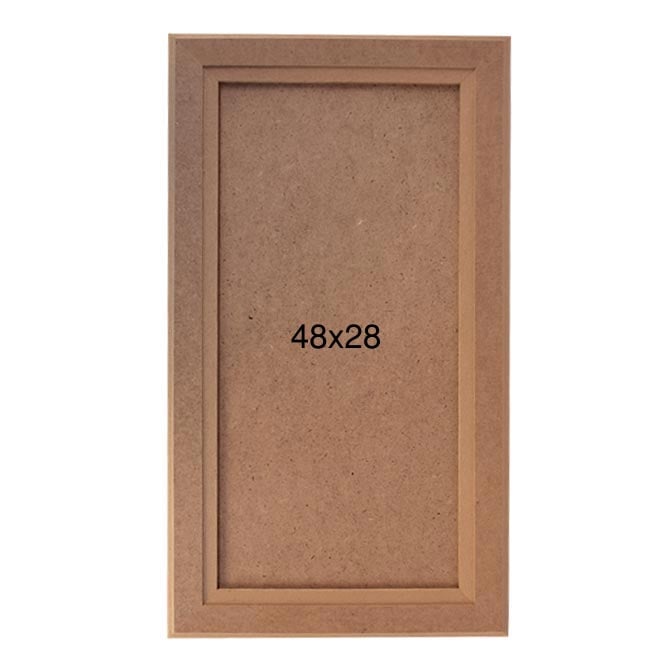 Ahşap Uzun Profil Pano 48x28cm PA245