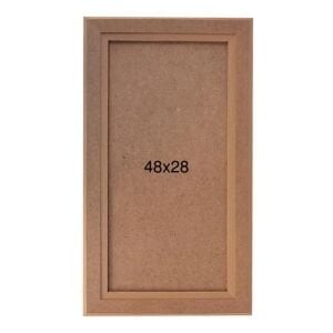 Ahşap Uzun Profil Pano 48x28cm PA245