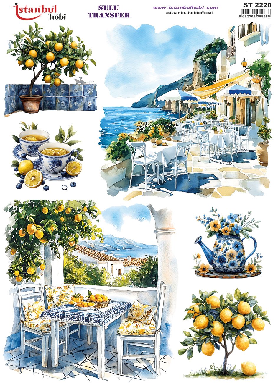 Sulu Transfer Kağıdı 25x35cm ST-2220