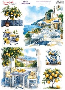 Sulu Transfer Kağıdı 25x35cm ST-2220