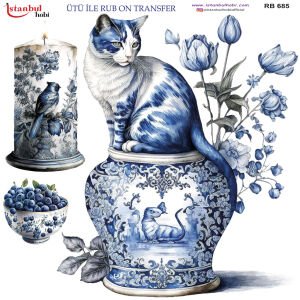 Ütü İle Rub On Transfer 30x30cm RB685