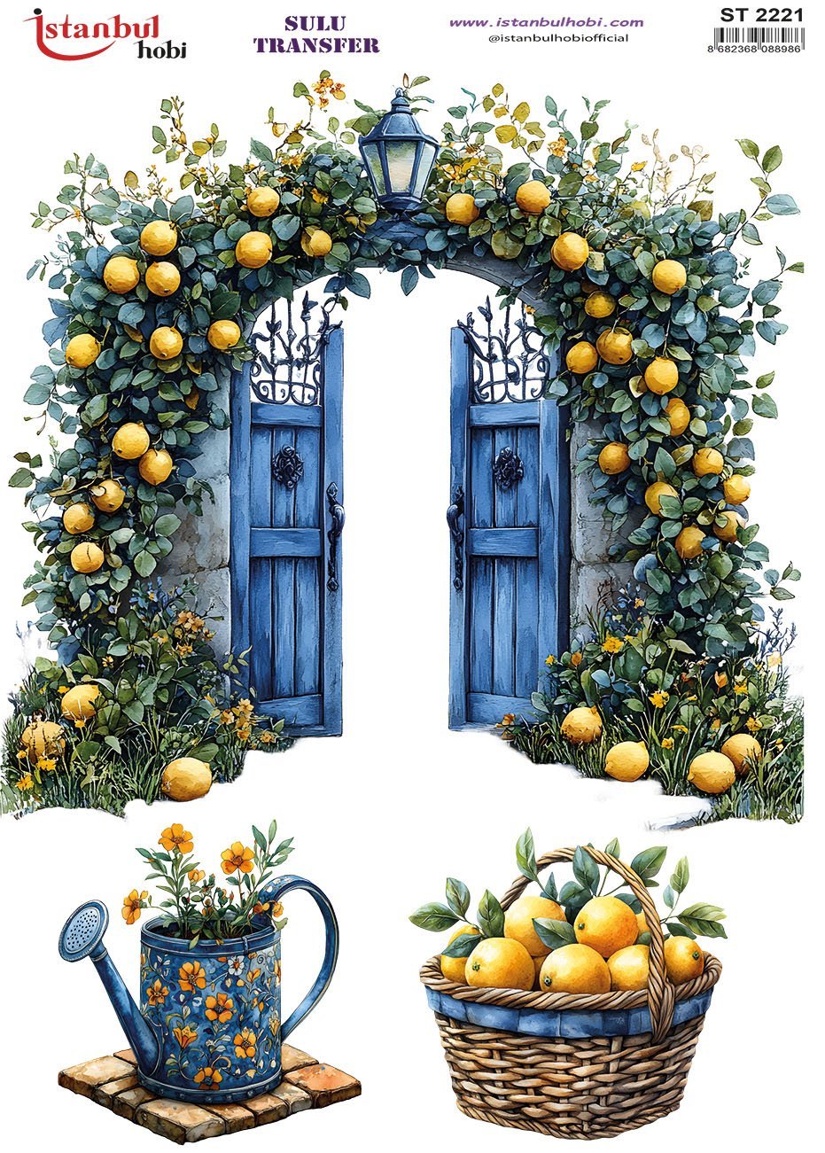 Sulu Transfer Kağıdı 25x35cm ST-2221