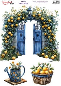 Sulu Transfer Kağıdı 25x35cm ST-2221