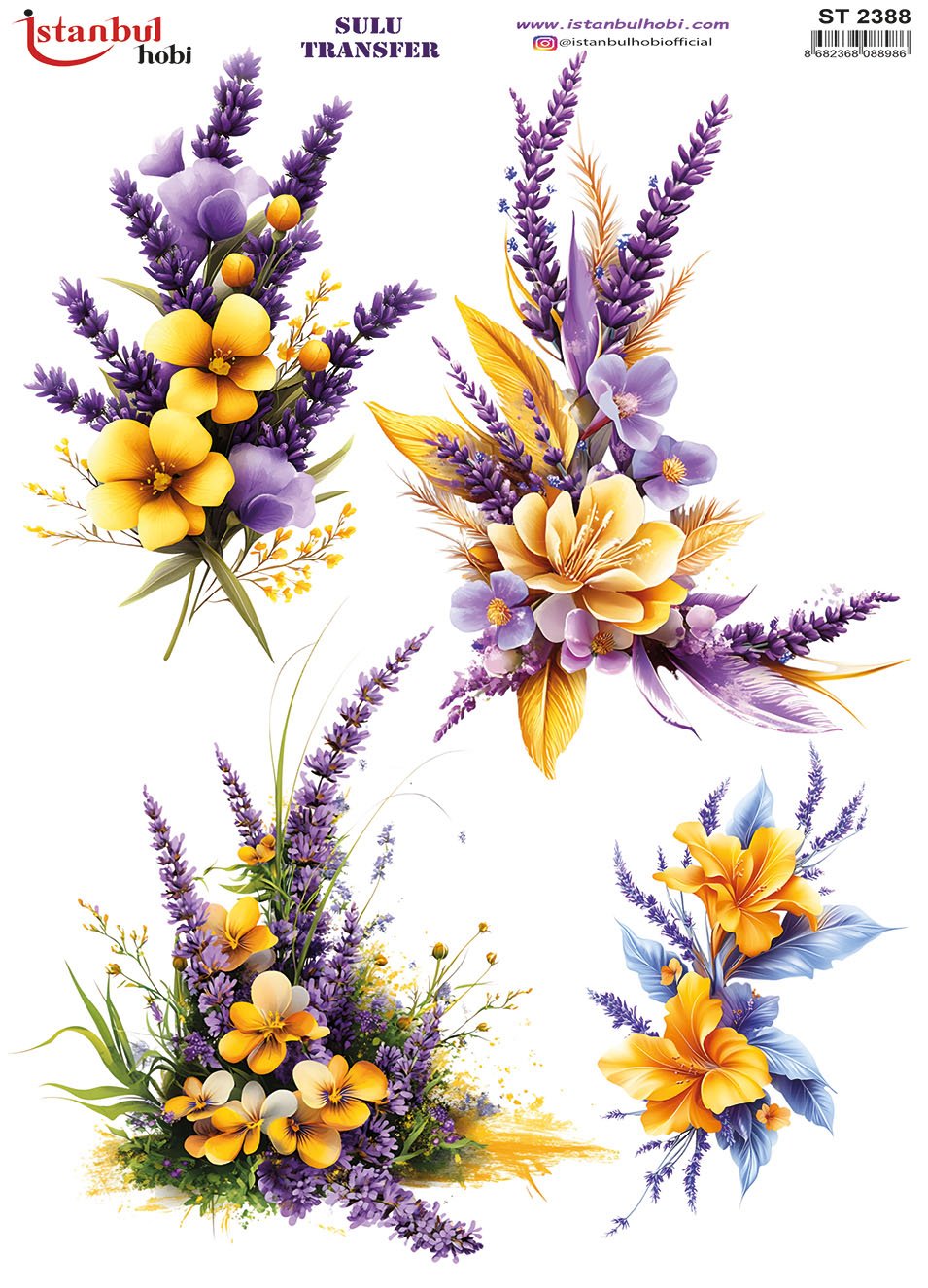 Sulu Transfer Kağıdı 25x35cm ST-2388