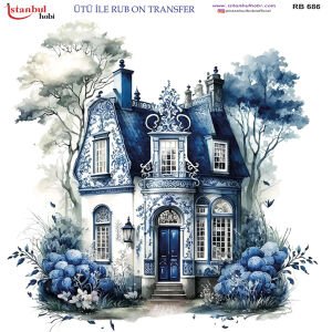 Ütü İle Rub On Transfer 30x30cm RB686