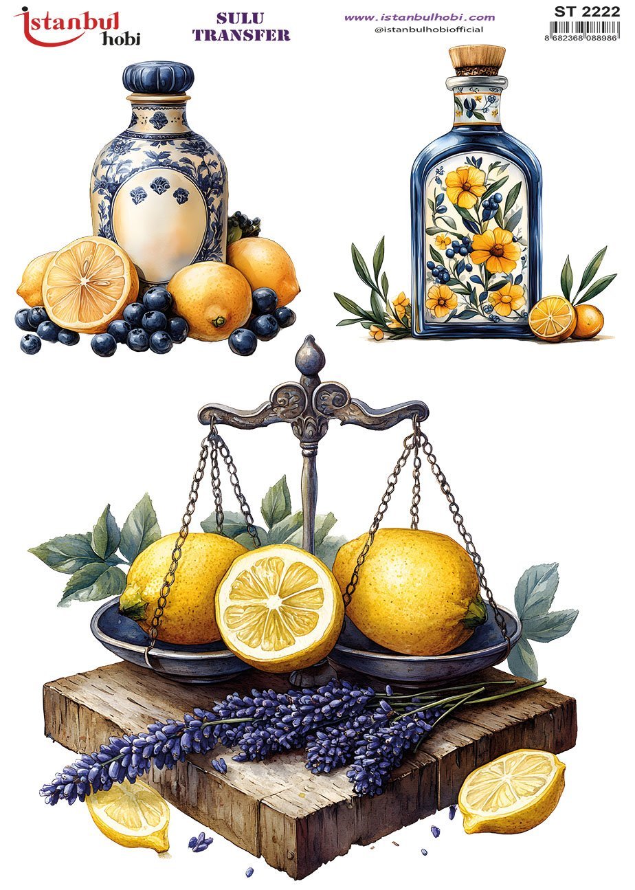 Sulu Transfer Kağıdı 25x35cm ST-2222