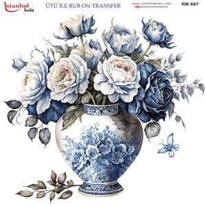 Ütü İle Rub On Transfer 30x30cm RB687