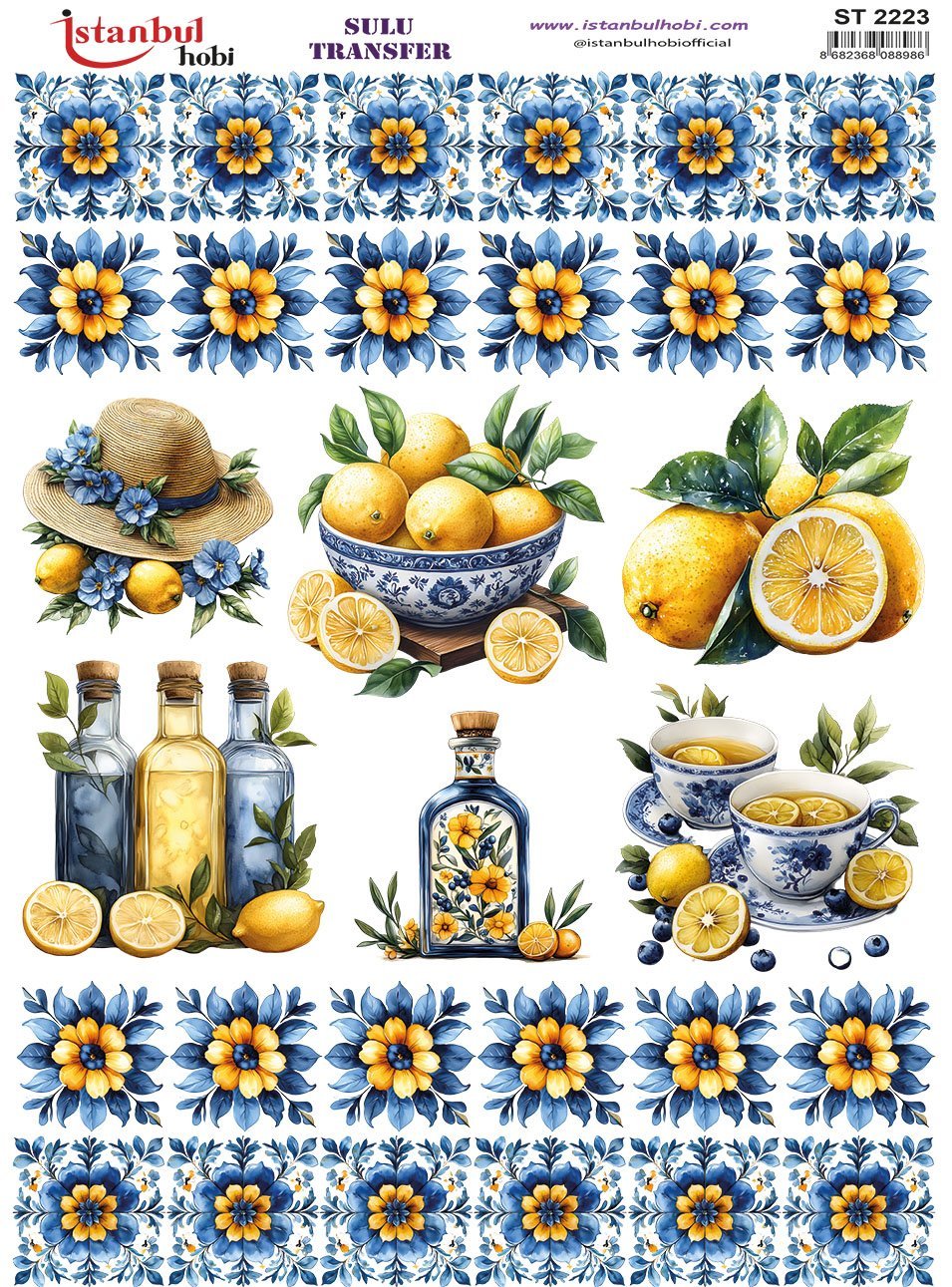 Sulu Transfer Kağıdı 25x35cm ST-2223