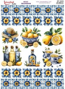 Sulu Transfer Kağıdı 25x35cm ST-2223