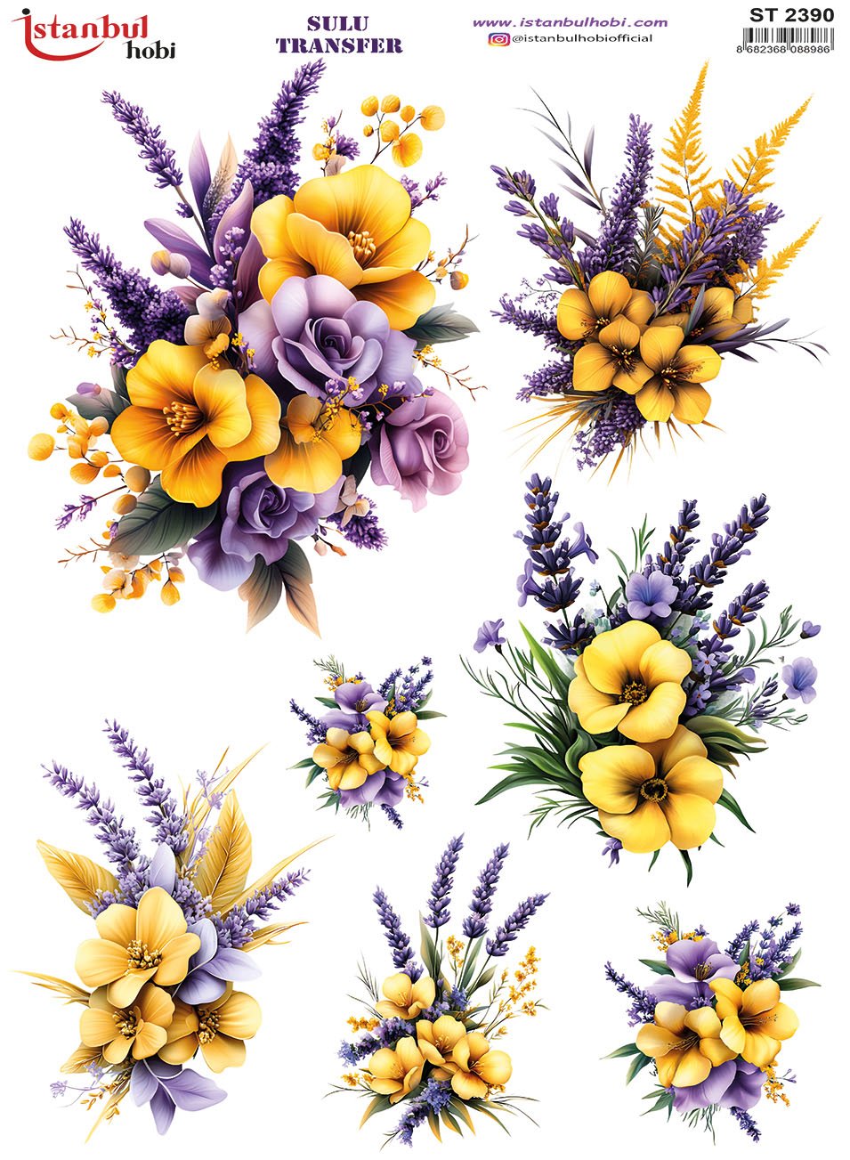 Sulu Transfer Kağıdı 25x35cm ST-2390