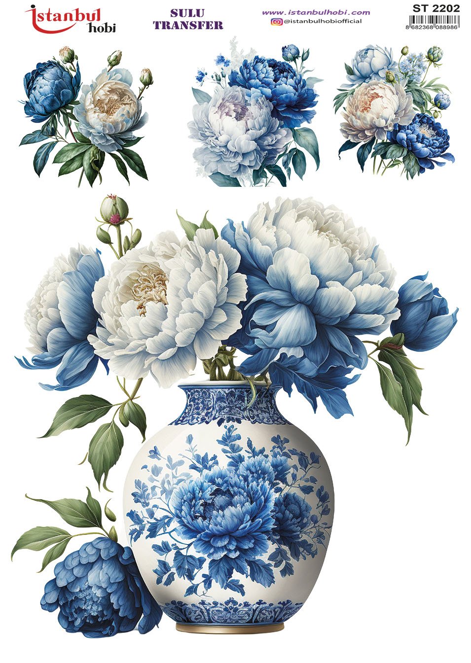 Sulu Transfer Kağıdı 25x35cm ST-2202