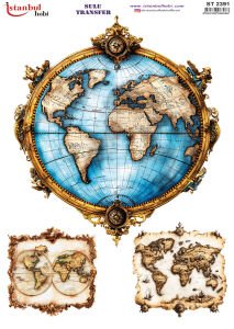 Sulu Transfer Kağıdı 25x35cm ST-2391