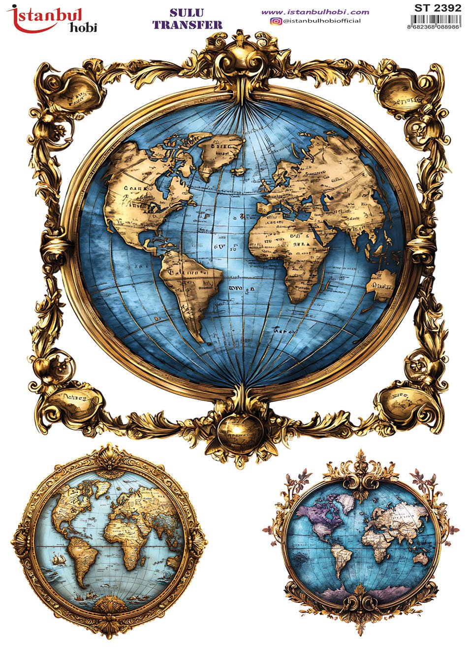 Sulu Transfer Kağıdı 25x35cm ST-2392