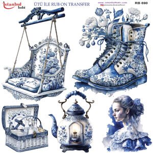 Ütü İle Rub On Transfer 30x30cm RB690