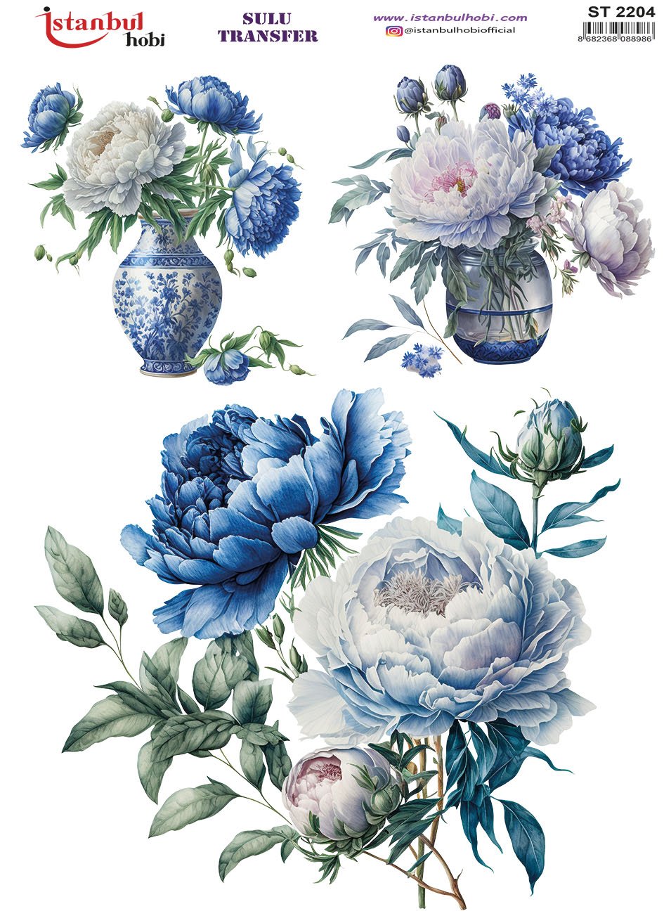 Sulu Transfer Kağıdı 25x35cm ST-2204