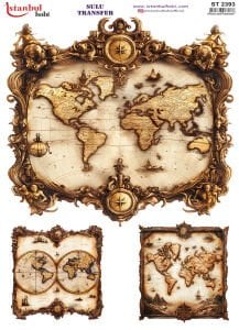 Sulu Transfer Kağıdı 25x35cm ST-2393