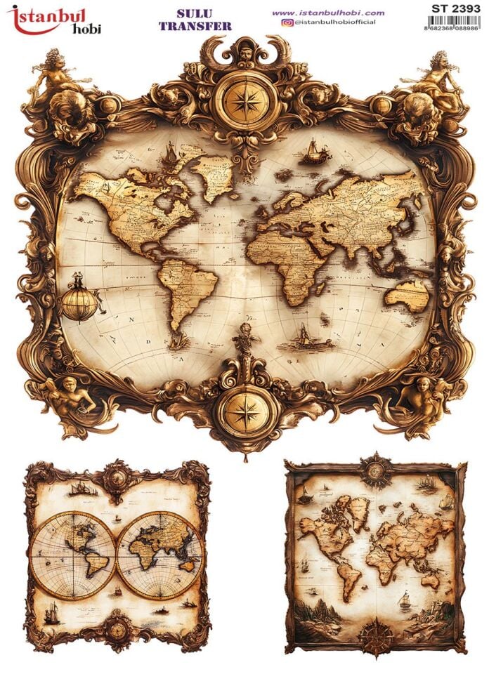 Sulu Transfer Kağıdı 25x35cm ST-2393