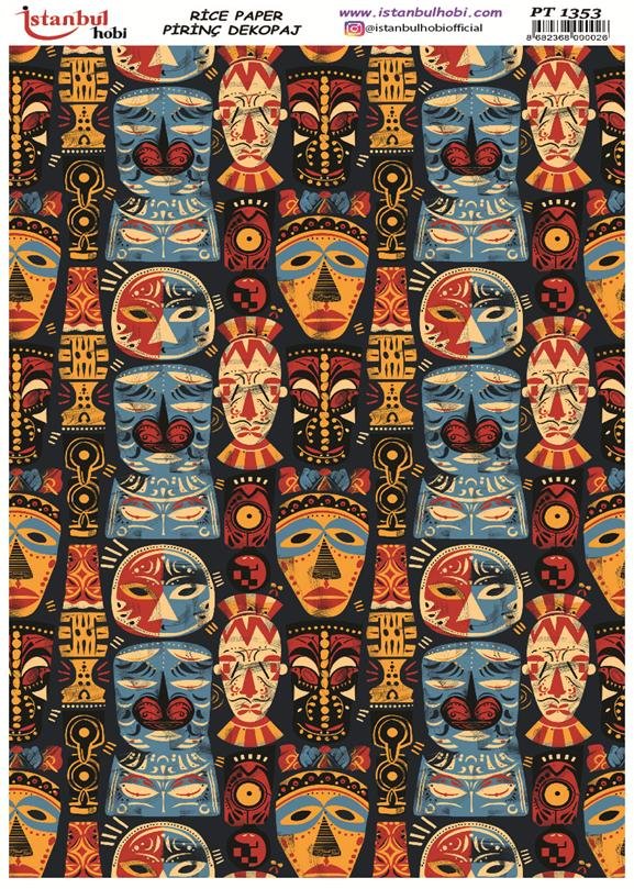 Pirinç Dekopaj Kağıdı 30x42cm PT-1353