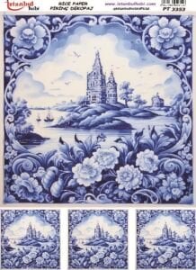 Pirinç Dekopaj Kağıdı 30x42cm PT-3353