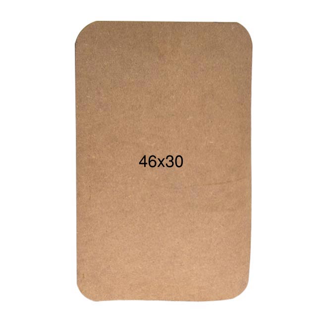 Ahşap Düz Amerikan Servis Pano 46x30cm PA235