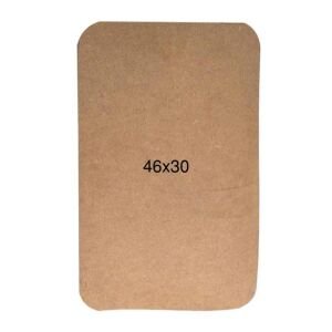 Ahşap Düz Amerikan Servis Pano 46x30cm PA235